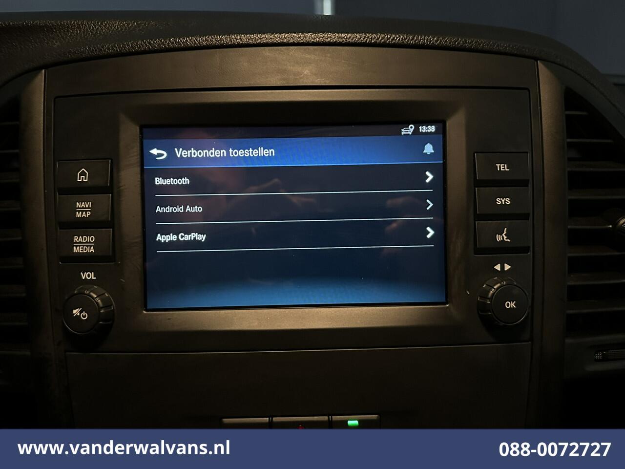 Mercedes-Benz VITO 116 CDI 164pk L2H1 Euro6 Airco | Camera | Navigatie | Trekhaak | Apple Carplay Cruisecontrol, Android Auto, Parkeersensoren