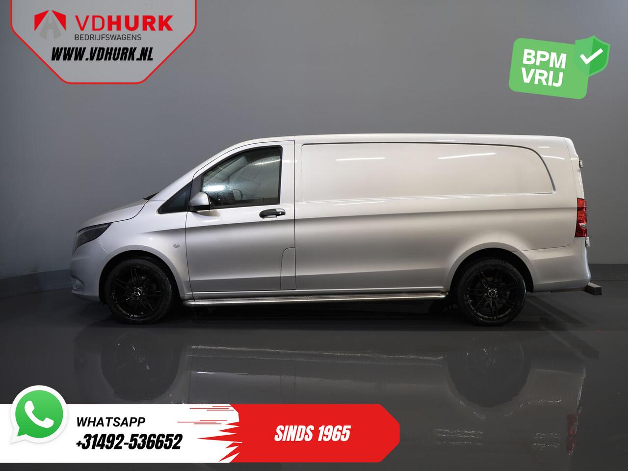 Mercedes-Benz VITO 114 CDI Aut. L3 BPM VRIJ! NL Auto/ Carplay/ Cruise/ DAB/ Camera/ LMV 18"/ Sidebars
