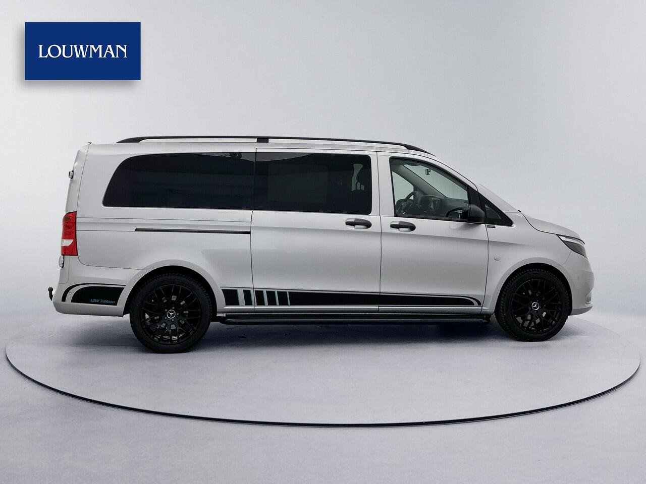 Mercedes-Benz VITO 114 CDI Extra Lang DC 19" inch AMG Dubbele Cabine XL LED Trekhaak Apple Carplay/Android Auto Achteruitrijcamera Cruise Control