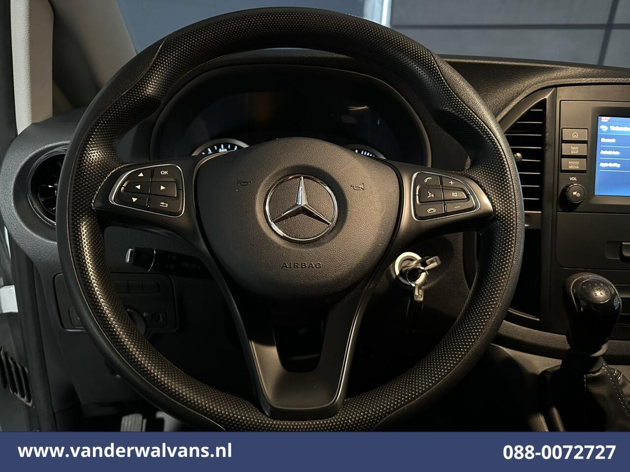 Mercedes-Benz VITO 114 CDI 136pk L2H1 Euro6 Airco | Camera | Apple Carplay | Android Auto | Cruisecontrol Parkeersensoren