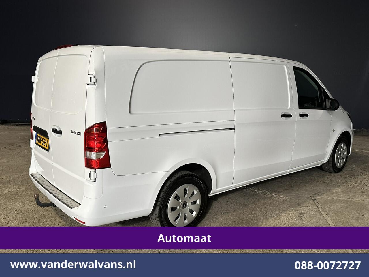 Mercedes-Benz VITO 114 CDI 136pk 9G-Tronic Automaat L3H1 Fabrieksgarantie Euro6 Airco | Camera | Apple Carplay Android Auto, Cruisecontrol, 2500kg Trekhaak, Parkeersensoren, Bijrijdersbank
