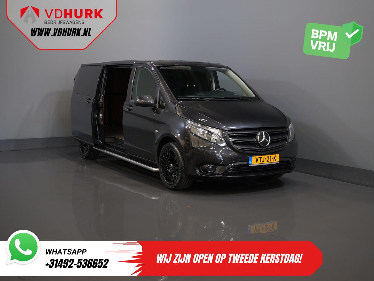 Mercedes-Benz VITO 114 CDI Aut. L3 BPM VRIJ! NL Auto/ Carplay/ Cruise/ DAB/ Camera/ LMV 18"/ Sidebars