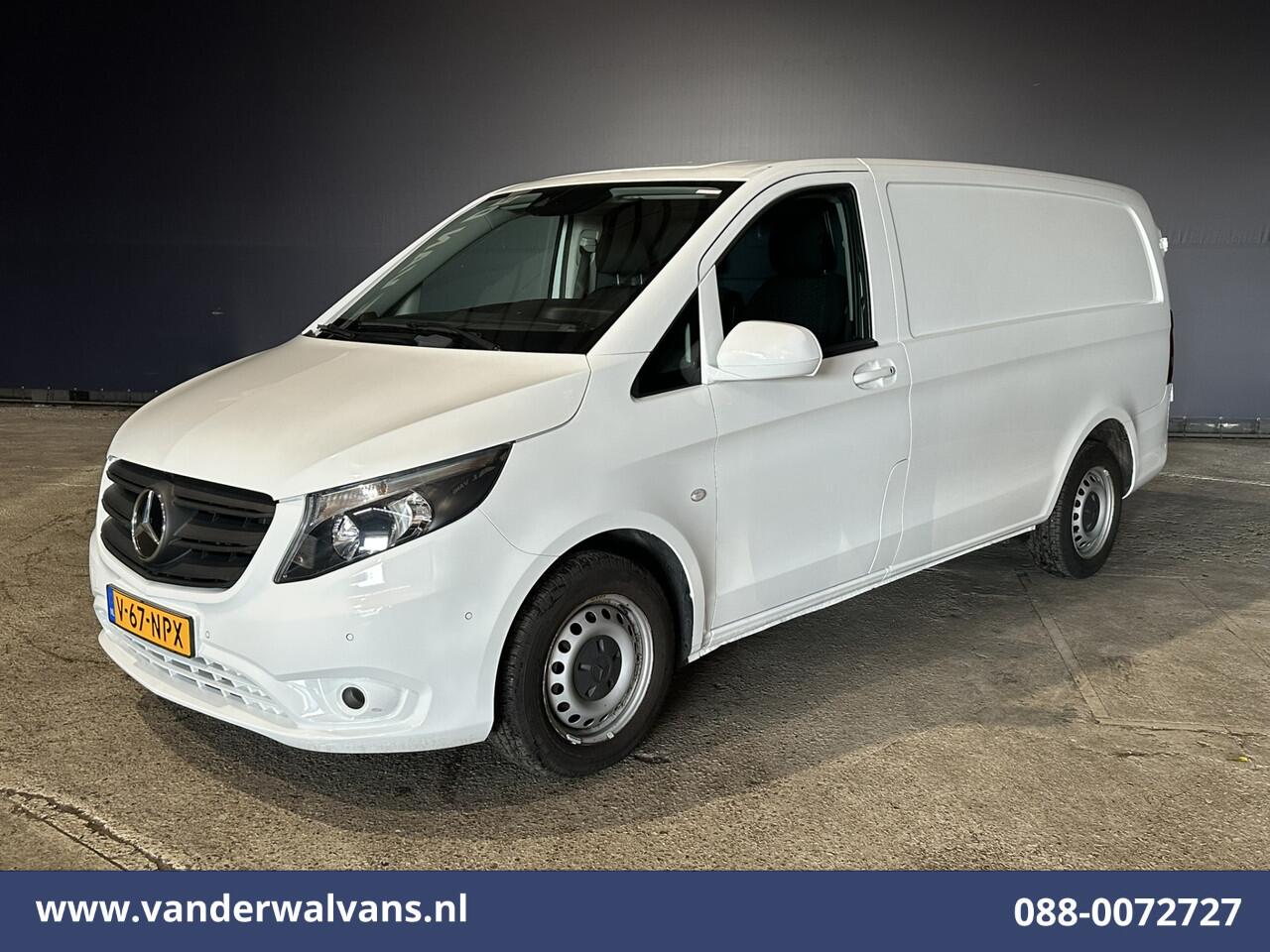 Mercedes-Benz VITO 114 CDI 136pk L2H1 Euro6 Airco | Camera | Navigatie | Cruisecontrol | Apple Carplay | Parkeersensoren Android Auto, Bijrijdersbank