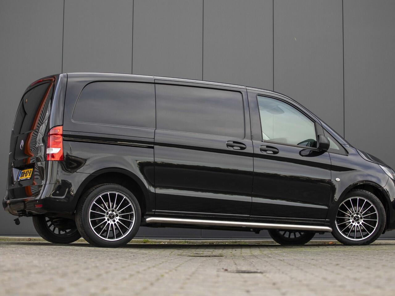 Mercedes-Benz VITO 110 CDI Functional Lang laadruimte beveiliging.