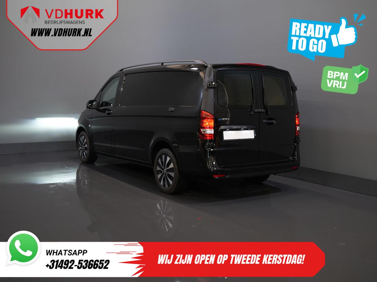 Mercedes-Benz VITO eVito L2 60 kWh 285 km WLTP Snellader/ LED/ Adapt.Cruise/ Stoelverw./ Carplay/ Camera/ PDC/ 17" LMV