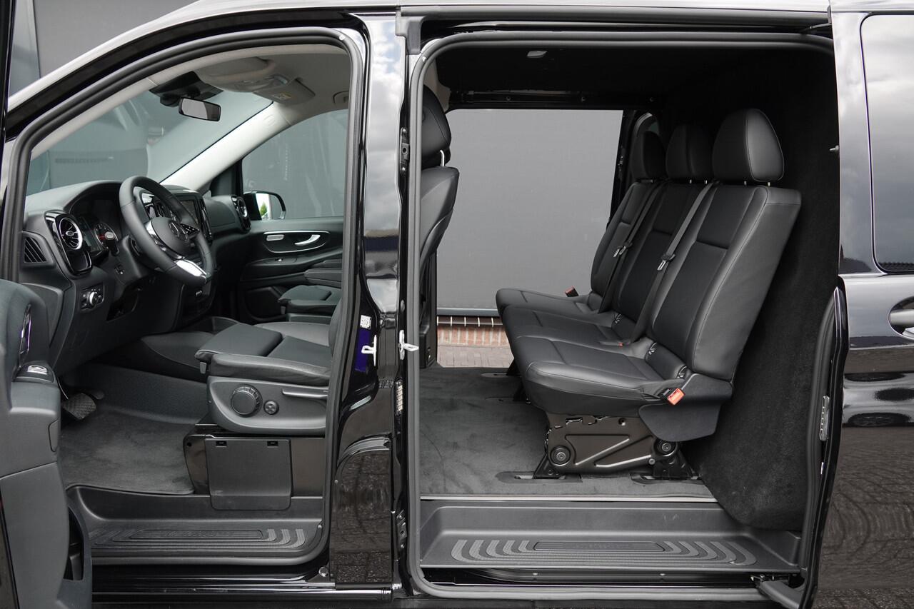 Mercedes-Benz VITO 119Cdi 190Pk 9G-Tronic Aut. | Dubbele Cabine | Mixto Pro | Extra lang | 2x Schuifdeur | Achteruitrijcamera | Afneembare trekhaak | Spoilerpack | Rode remzadels | 20''