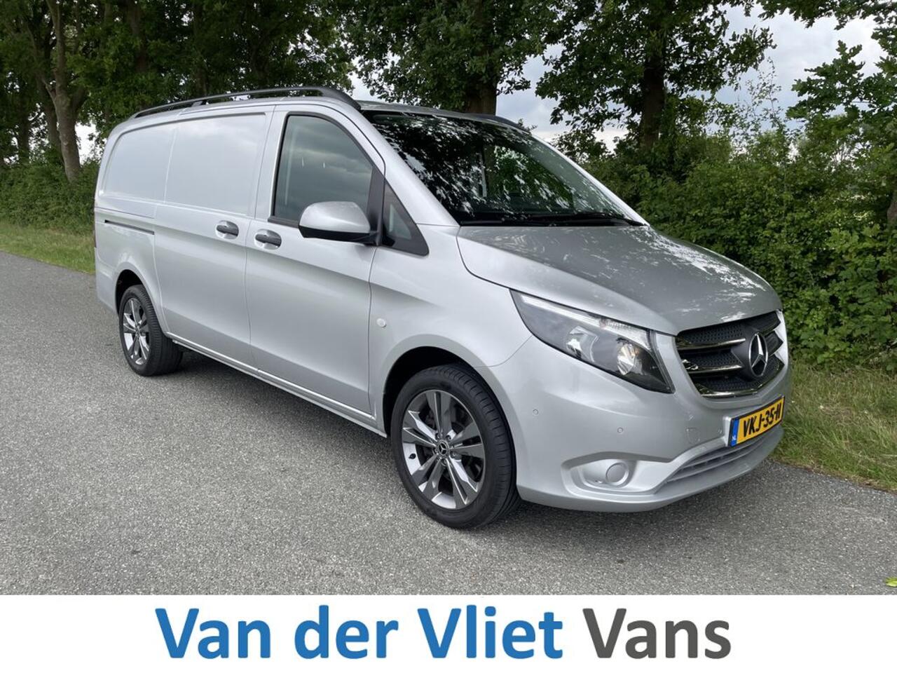 Mercedes-Benz VITO 114 CDI 136pk E6 Automaat Lang Lease ¤381 p/m, Airco, Navi+Camera, PDC V+A, 18 inch LMV, 2 schuifdeuren, Onderhoudshistorie aanwezig