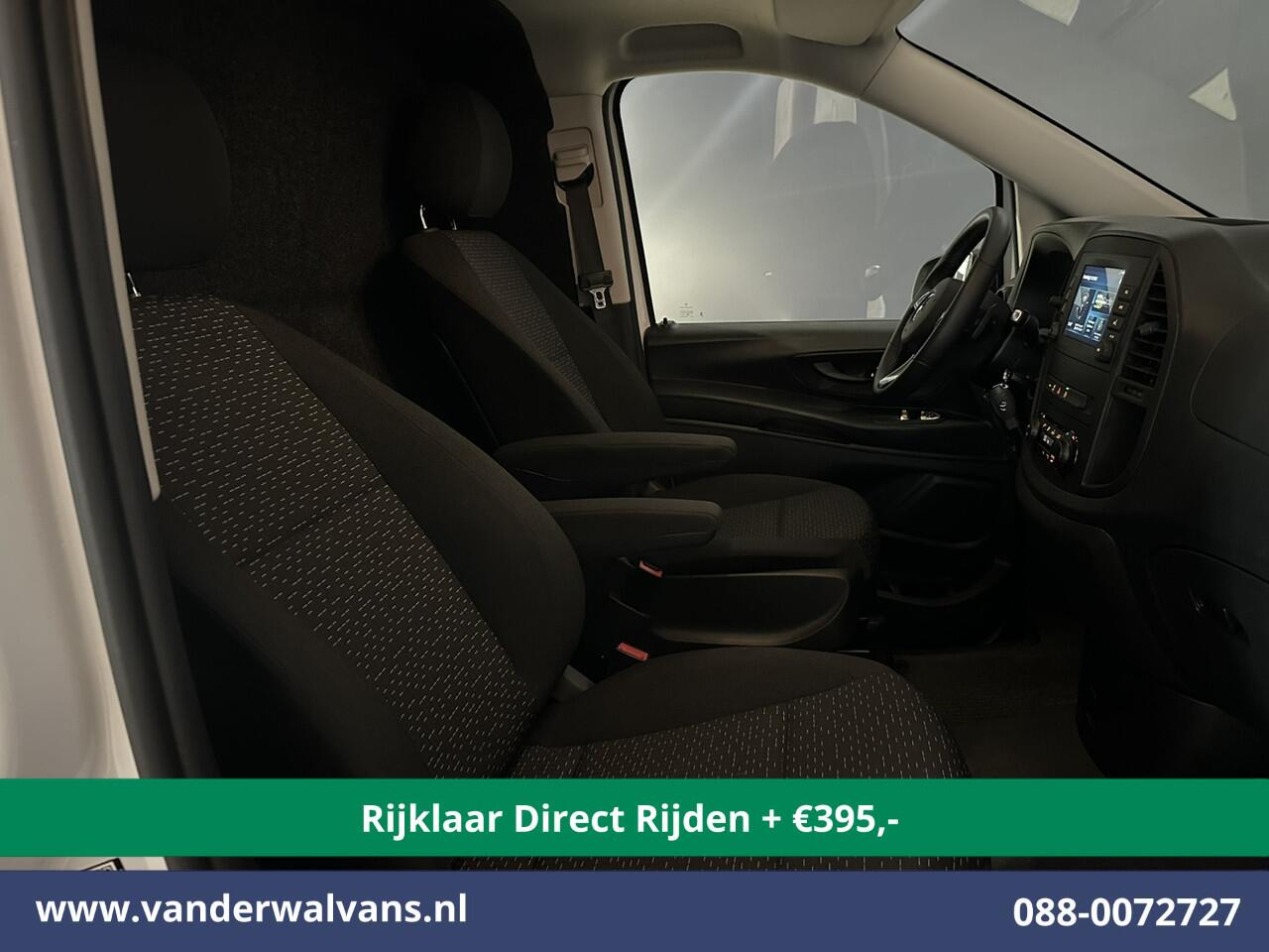 Mercedes-Benz VITO 114 CDI 136pk 9G-Tronic Automaat L3H1 Euro6 *Rijklaar direct Rijden* Airco | Camera | Apple Carplay | Android Auto Cruisecontrol, 2500kg Trekhaak, Parkeersensoren