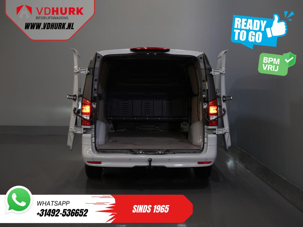 Mercedes-Benz VITO 116 CDI Aut. L2 BPM VRIJ! LED/ Stoelverw./ 270Gr.Deuren/ Camera/ Cruise/ PDC/ Trekhaak
