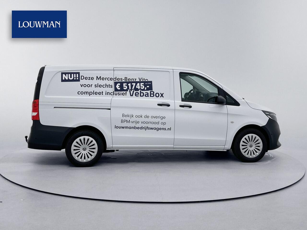 Mercedes-Benz VITO 116 CDI L2 Pro Vebabox koeling Trekhaak Multibeam LED Betimmering Achteruitrijcamera met Parkeersensoren