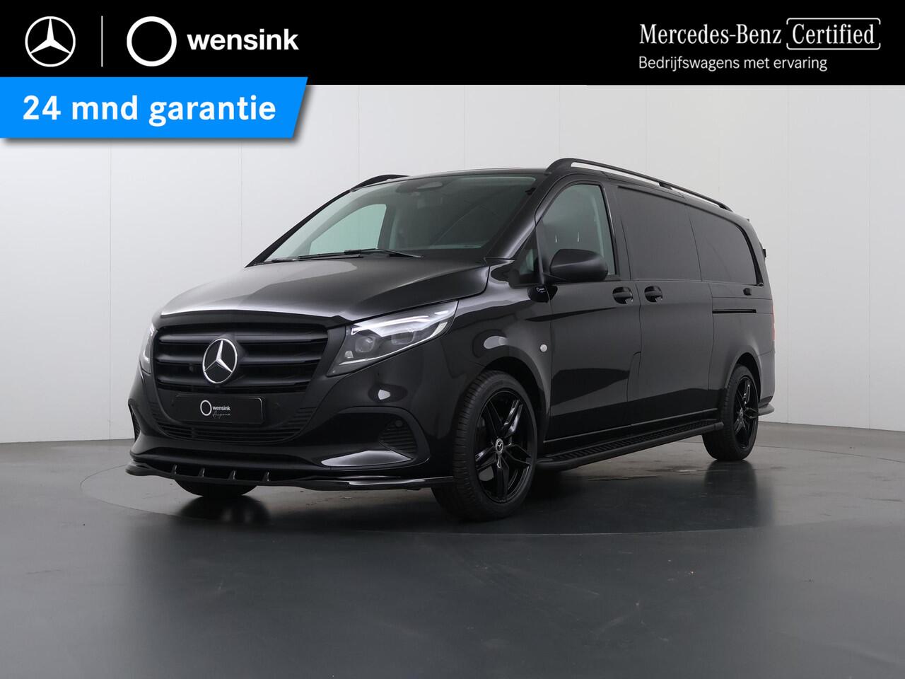Mercedes-Benz VITO 119 CDI XL L3 Pro | Dubbele Schuifdeur | EDITION | MBUX | 270° Deuren | 2500 KG Trekhaak | SPOILERPAKKET | TREEPLANKEN | LM-VELGEN | PARKEERCAMERA | CLIMATE CONTROL | CERTIFIED