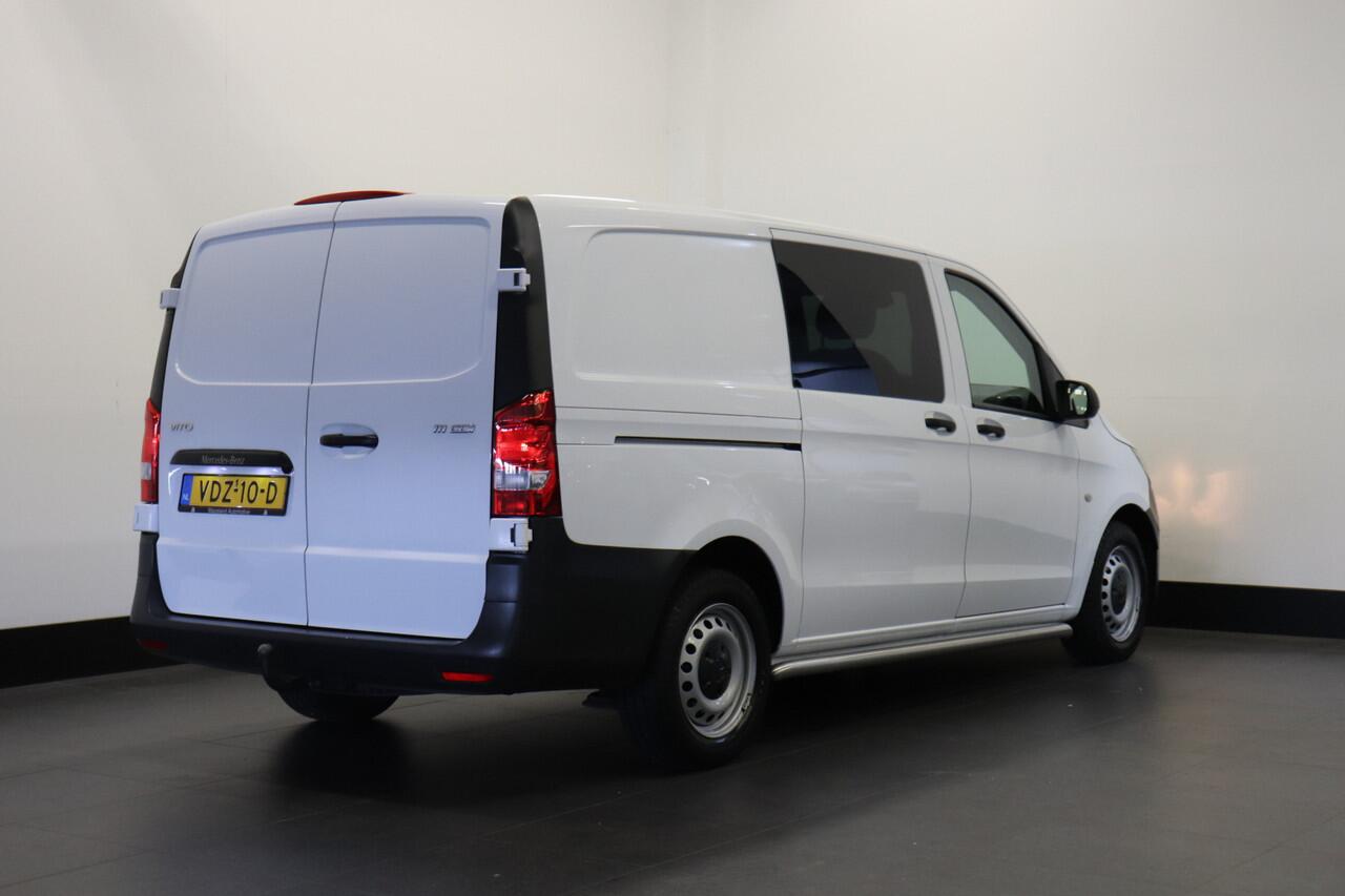 Mercedes-Benz VITO 111 CDI Lang Dubbele Cabine EURO 6 - Airco - Navi - Cruise - ¤ 21.950,- Excl.