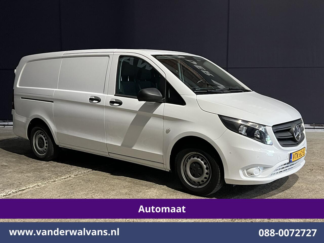 Mercedes-Benz VITO 116 CDI 164pk 9G-Tronic Automaat L2H1 Euro6 Airco | Camera | Apple Carplay Android Auto, Cruisecontrol, 2500kg Trekhaak, Parkeersensoren, Bijrijdersbank