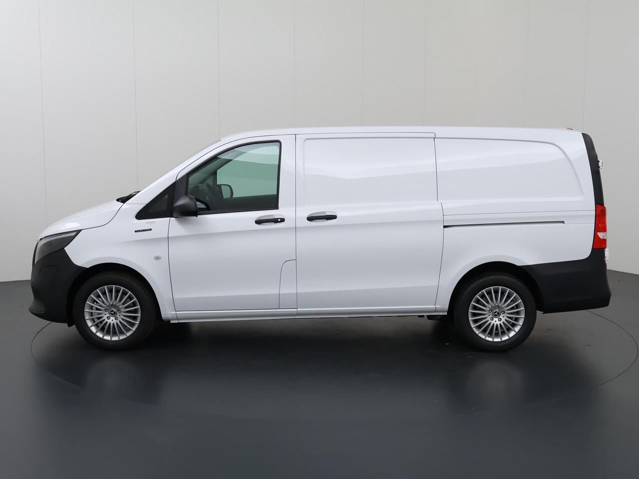Mercedes-Benz VITO eVito Bestelwagen L2 66 kWh | Schuifdeur links | Navigatie | Achterdeuren | Achteruitrijcamera | Dodehoekassistent | Lichtmetalen velgen |