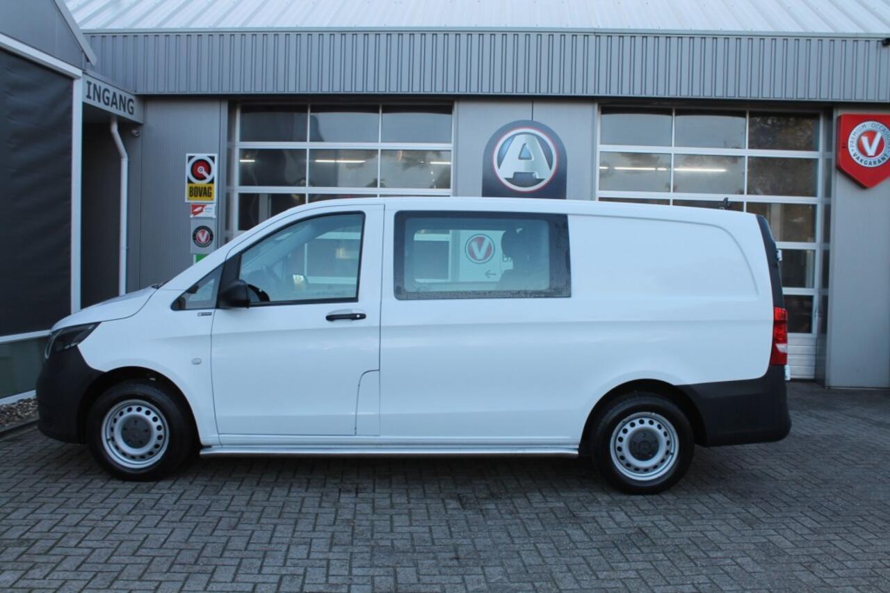 Mercedes-Benz VITO 114 CDI LANG DUBBEL CABINE 5 ZITS AIRCO NAVI TREKHAAK