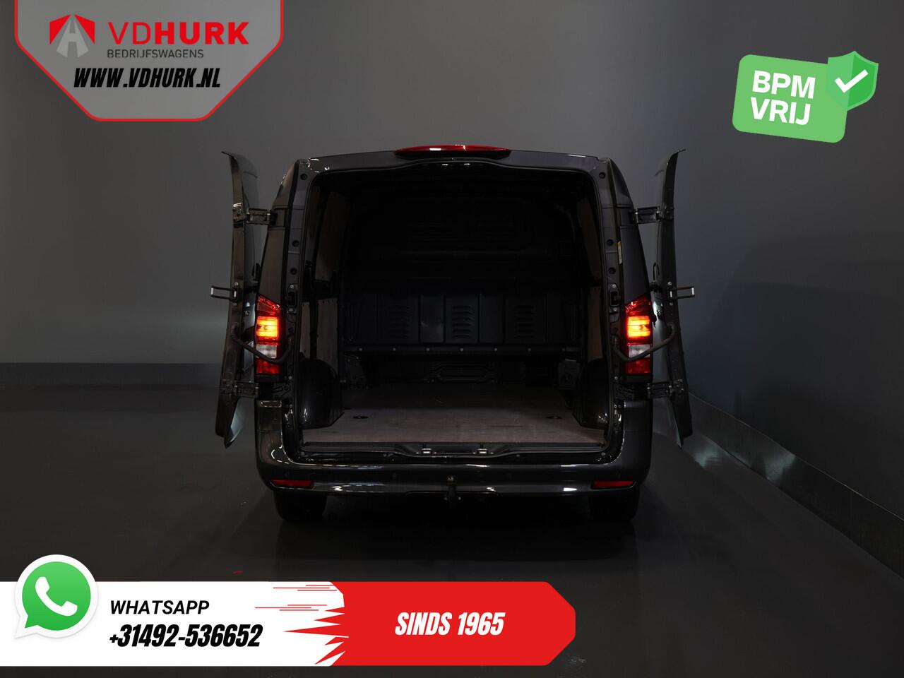 Mercedes-Benz VITO 119 CDI Aut. L2 LED/ 2.5t Trekverm./ 270Gr.Deuren/ Stoelverw./ Carplay/ Camera/ Trekhaak/ Cruise/ PDC/ DAB