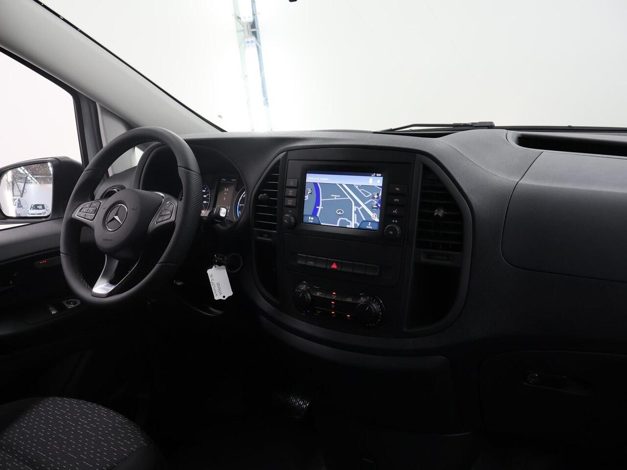Mercedes-Benz VITO eVito Bestelwagen 66 kWh L2 | Navigatie | Airco | Cruise control | Lederen stuurwiel | Zij schuifdeur Links+Rechts |