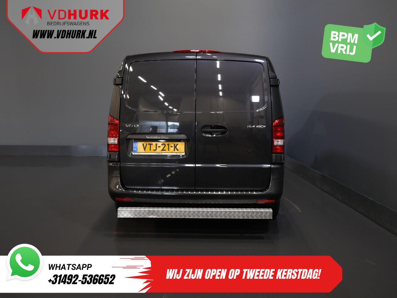 Mercedes-Benz VITO 114 CDI Aut. L3 BPM VRIJ! NL Auto/ Carplay/ Cruise/ DAB/ Camera/ LMV 18"/ Sidebars