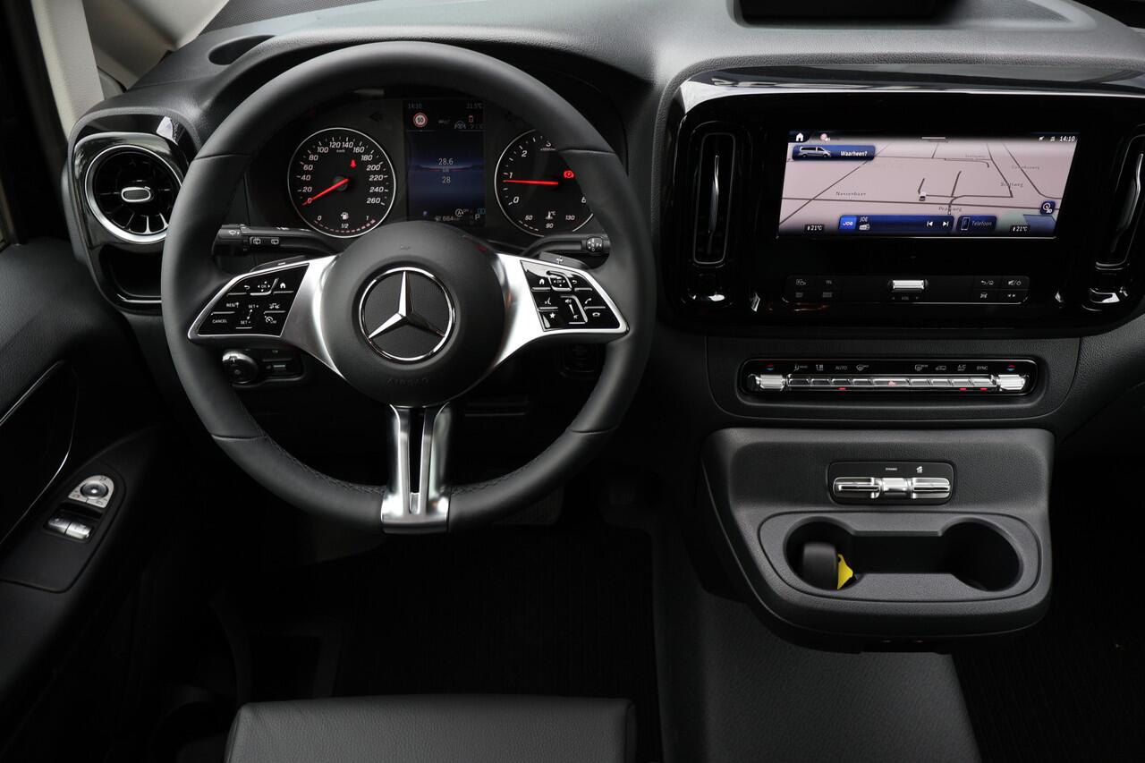 Mercedes-Benz VITO 119 CDI L3 Sportpakket l 4 x 4 l Dubbel Cabine l AIRMATIC l 360 gr Camera l 2,5t AHW | DISTRONIC | gewicht l MBUX l LEDER l Stoelverwarming l 2 x Schuifdeuren l Luchtvering l Luxe Lederen interieur l BPM VRIJ l