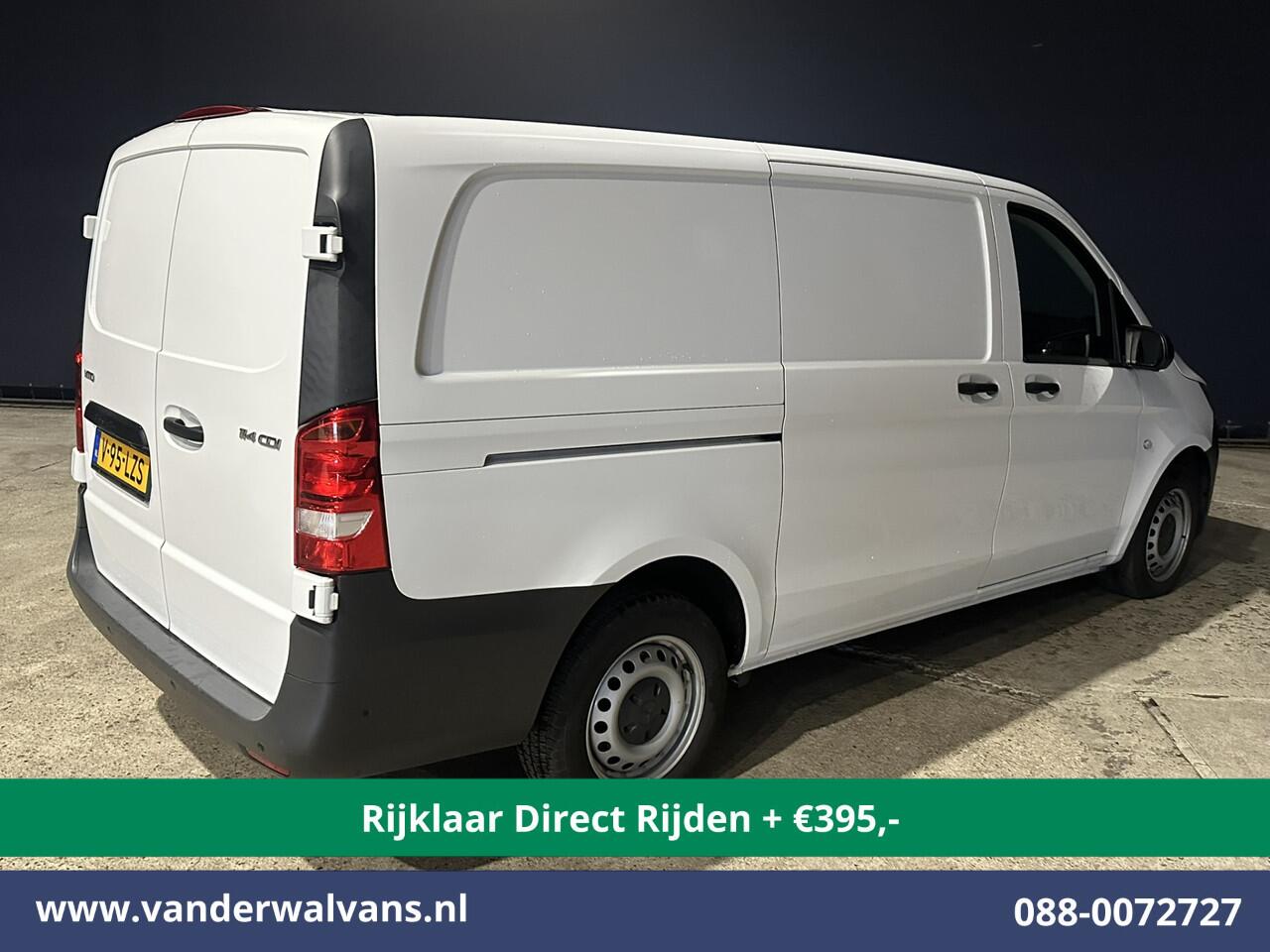 Mercedes-Benz VITO 114 CDI 136pk L2H1 Euro6 *Rijklaar Direct Rijden* Airco | Camera | Apple Carplay | Android Auto | Cruisecontrol Parkeersensoren