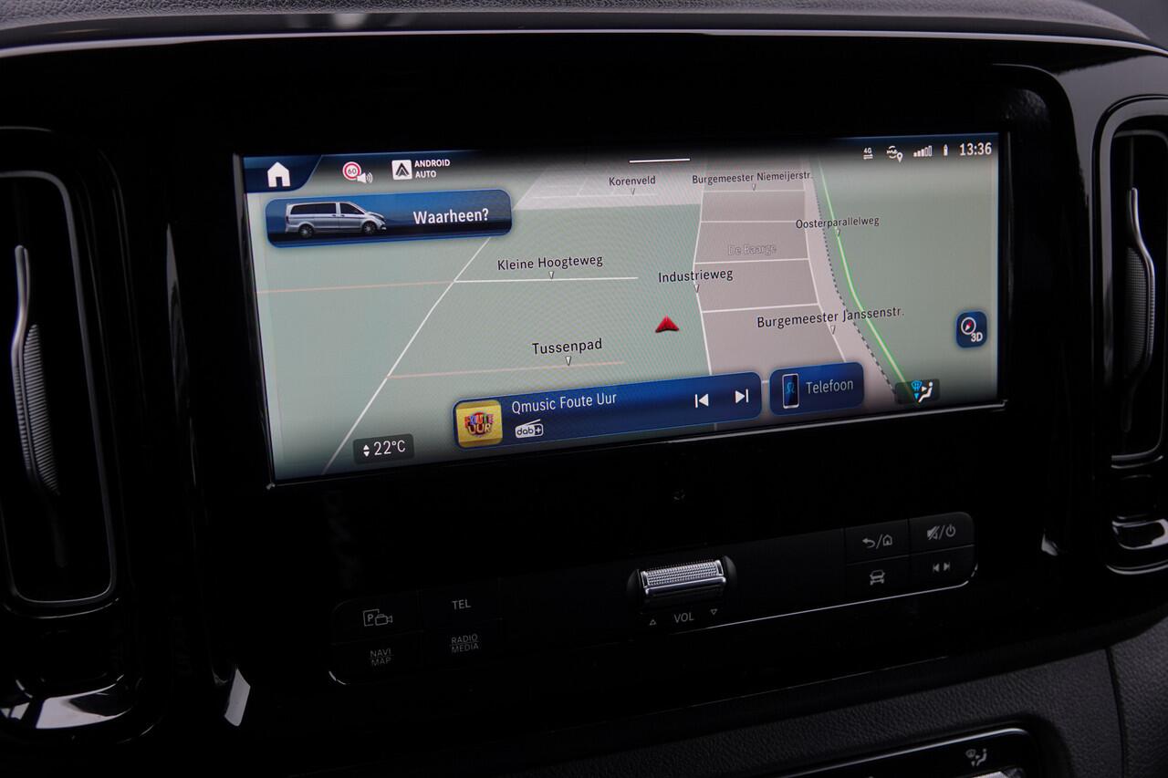 Mercedes-Benz VITO 116Cdi 163Pk 9G-Tronic Aut. | Pro | Extra Lang | Achteruitrijcamera | 2xSchuifdeur | Leder | Trekhaak | Treeplanken | 20''