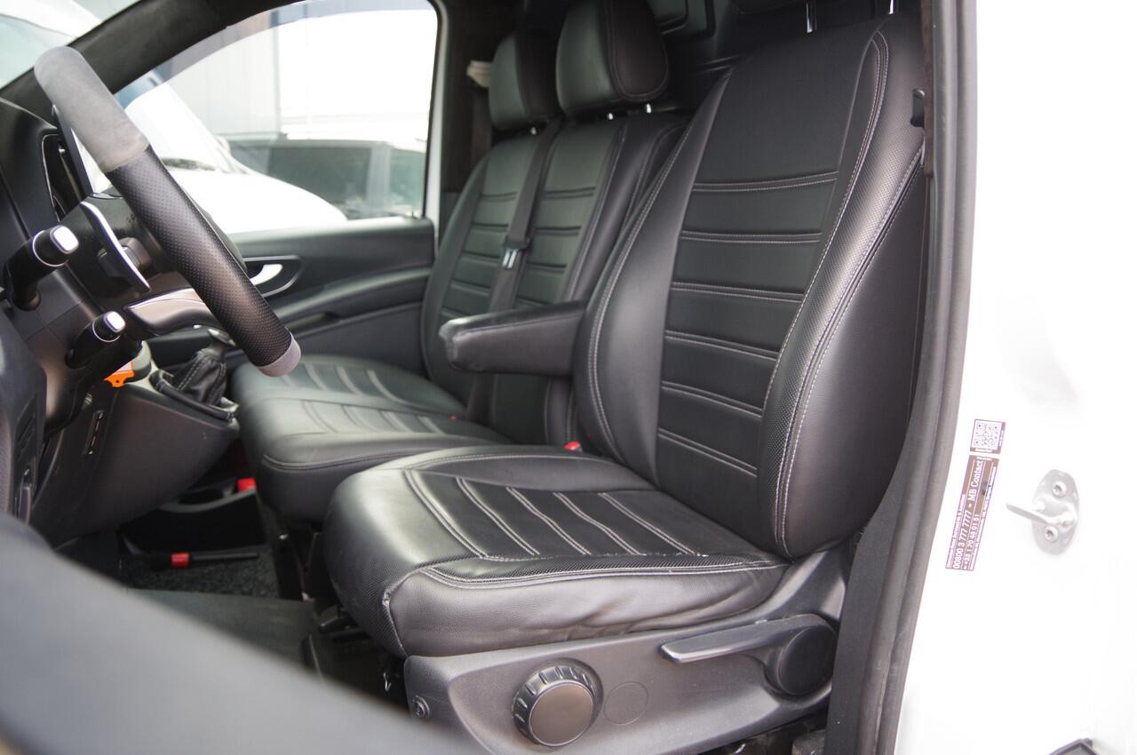 Mercedes-Benz VITO L2 150PK 3-ZITS, LED, TREKHAAK, CAMERA, ALCANTARA HEMEL, CRUISE, AIRCO, DIAMONT GRILLE, 20'' LM WIELEN