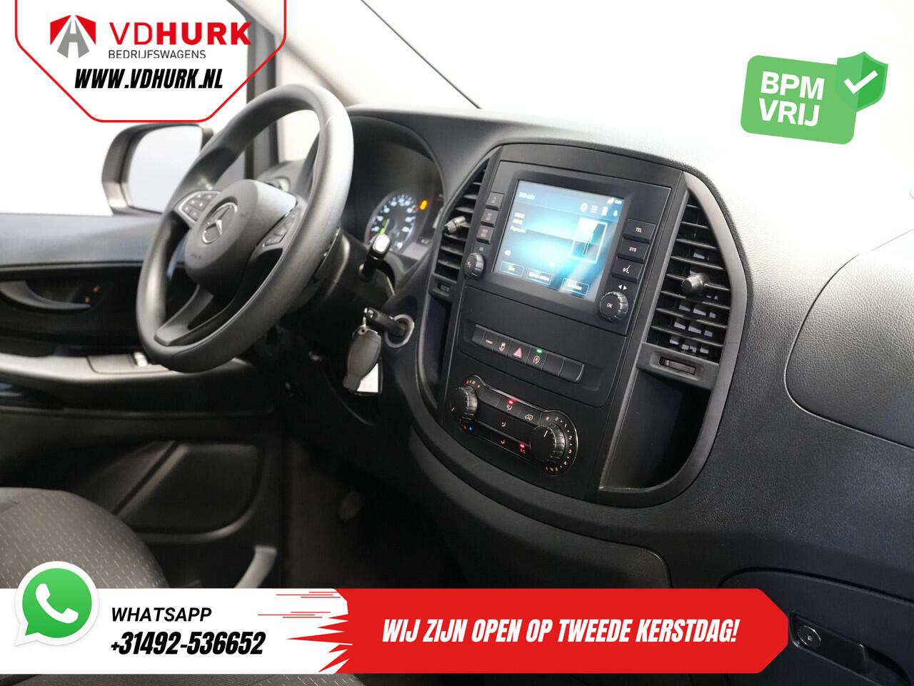Mercedes-Benz VITO 114 CDI Aut. L3 BPM VRIJ! NL Auto/ Carplay/ Cruise/ DAB/ Camera/ LMV 18"/ Sidebars