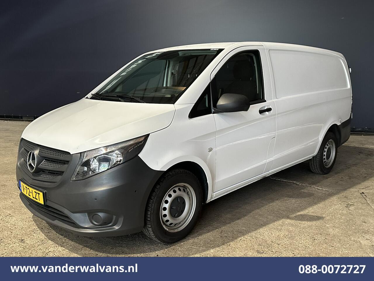 Mercedes-Benz VITO 114CDI 136pk L2H1 Euro6 Airco | Camera | Apple Carplay | Android Auto | Cruisecontrol Parkeersensoren, multifunctioneel stuurwiel