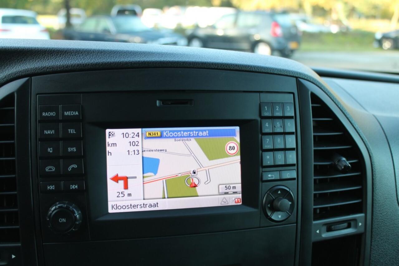 Mercedes-Benz VITO 114 CDI LANG DUBBEL CABINE 5 ZITS AIRCO NAVI TREKHAAK