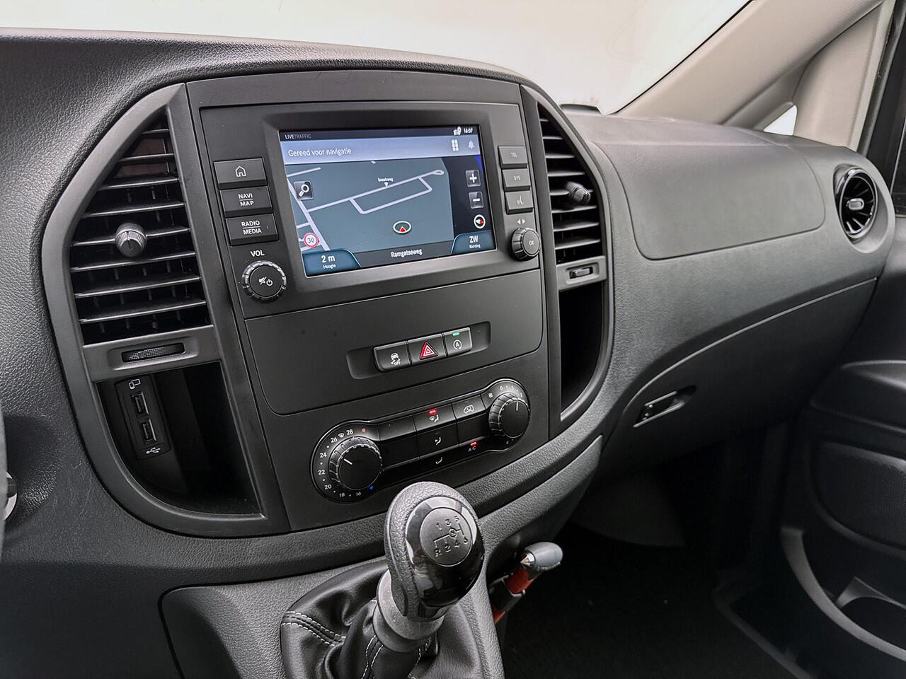 Mercedes-Benz VITO 110 CDI Lang Navigatie Achteruitrijcamera Apple Carplay/Android Auto Cruise Control Betimmering