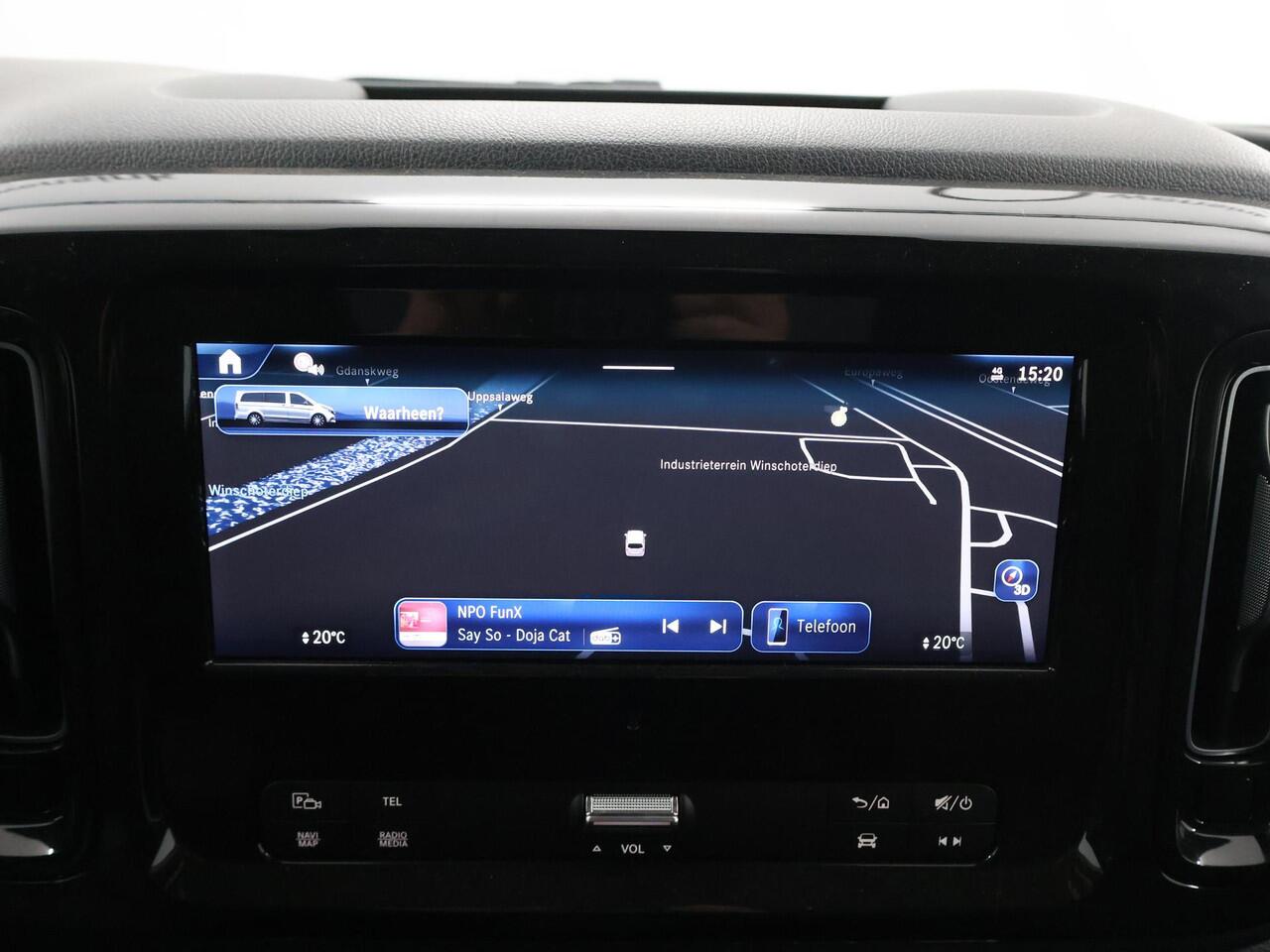 Mercedes-Benz VITO 119 CDI Aut. | XL L3 | Select | EDITION | Luchtvering | Distronic Plus | Spiegelpakket | Stoelverwarming | Dodehoekassistent | Climate Control | Parkeerpakket | Comfortstoelen | Afneembare trekhaak | Lichtmetalen Velgen |