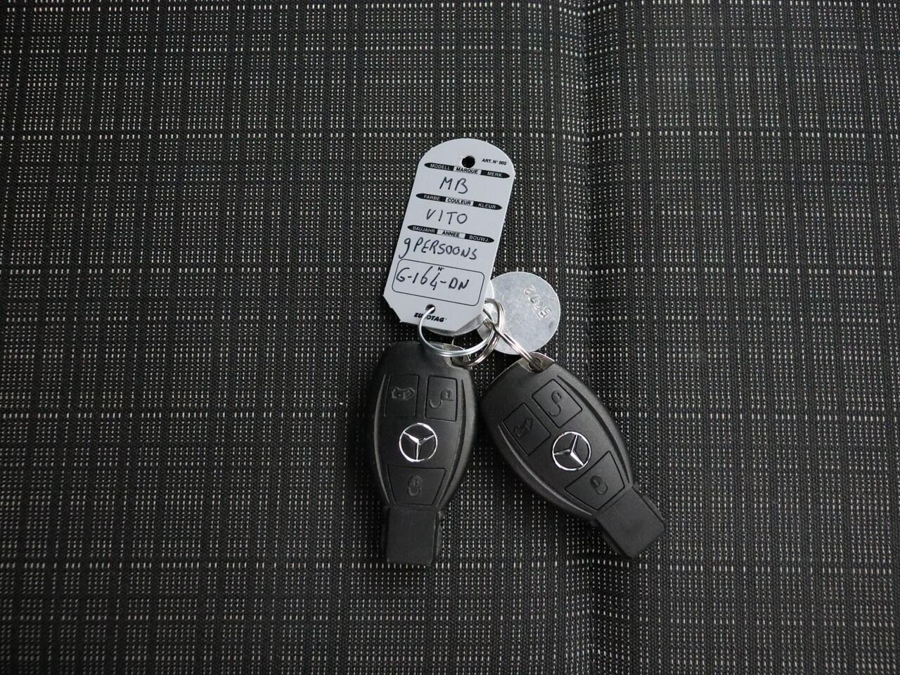 Mercedes-Benz VITO 114BlueTEC 7G-Tronic Automaat Personenbus | 9-Persoons | Extra Lang | Airco | Cruise | BPM vrij !!! | 2-2-2-3 Stoelopstelling