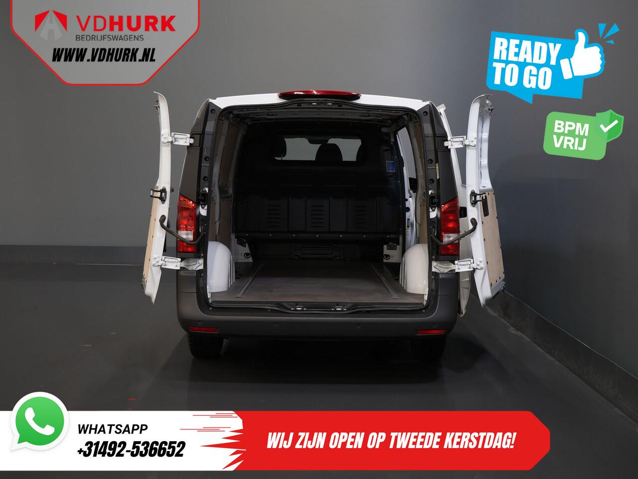 Mercedes-Benz VITO 116 CDI Aut. L3 XL BPM VRIJ! Carplay/ Stoelverw./ 270gr deuren/ Cruise/ Airco/ Navi/ Camera/ PDC