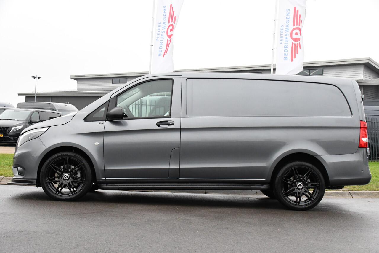 Mercedes-Benz VITO 119 CDI L2 AMG Edition Camera, Cruise, Carplay, 190pk, Leder, Stoelverwarming, LED, Automaat, Luxe, Multimedia, Uniek!
