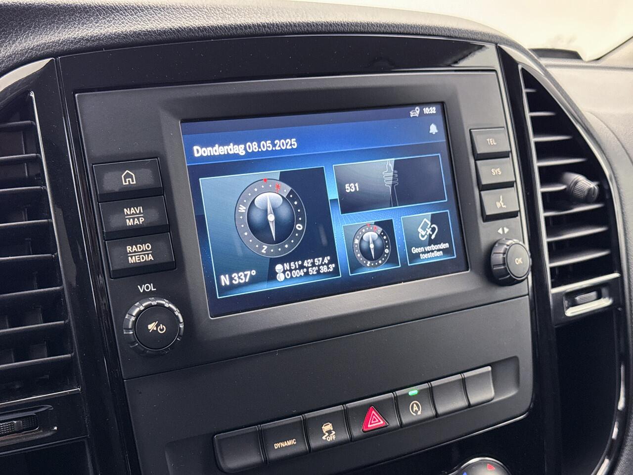 Mercedes-Benz VITO 114 CDI L3 Led Stoelverwarming Extra lang Achteruitrijcamera Apple Carplay/Android Auto Betimmering