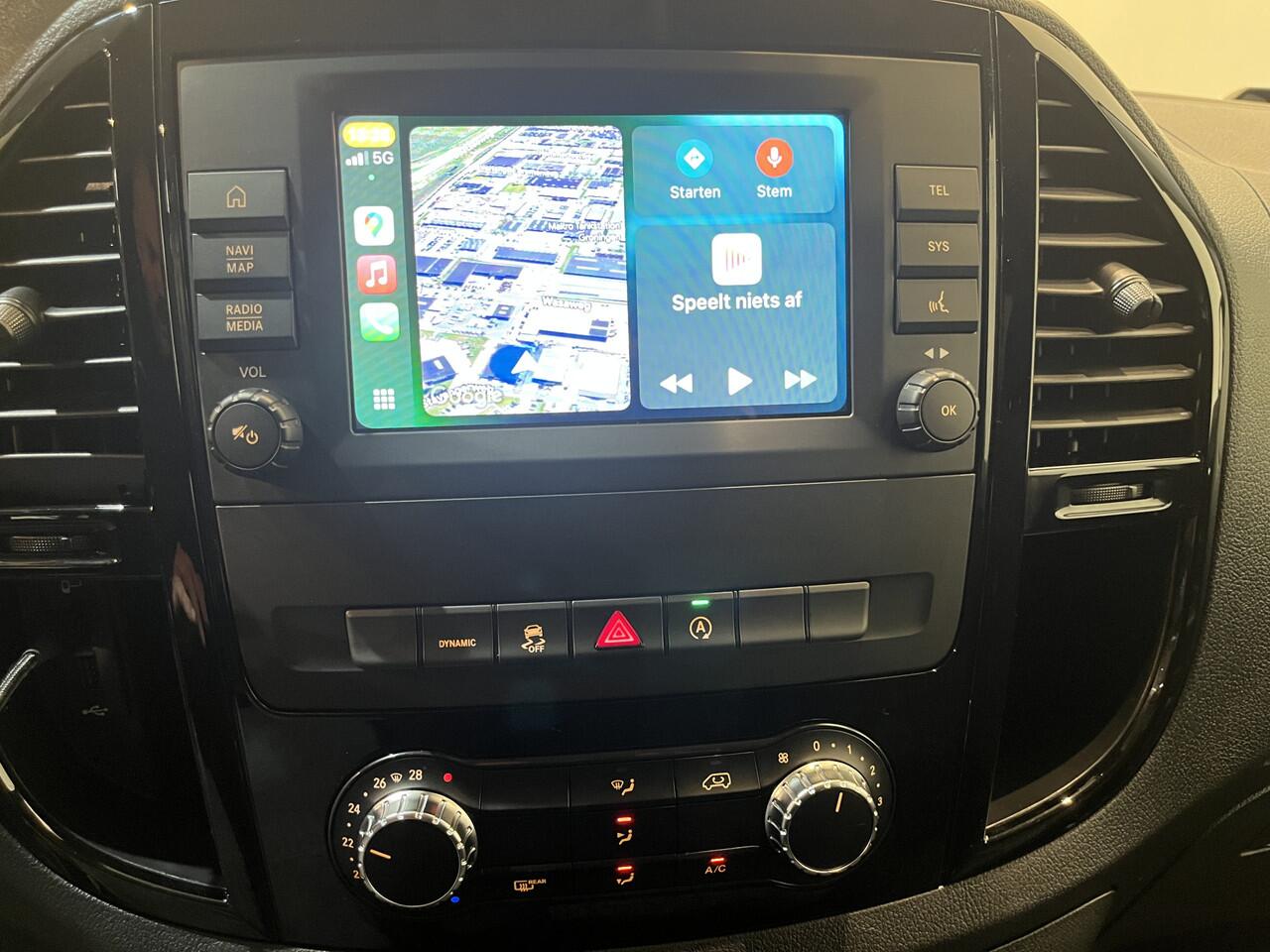 Mercedes-Benz VITO 116 CDI Lang RWD Automaat / Euro 6 / Servicebus / Sortimo Inrichting / Airco / Cruise Control / Camera / Lier / CarPlay / Navigatie / 3-Zits / 7.500 KM !!