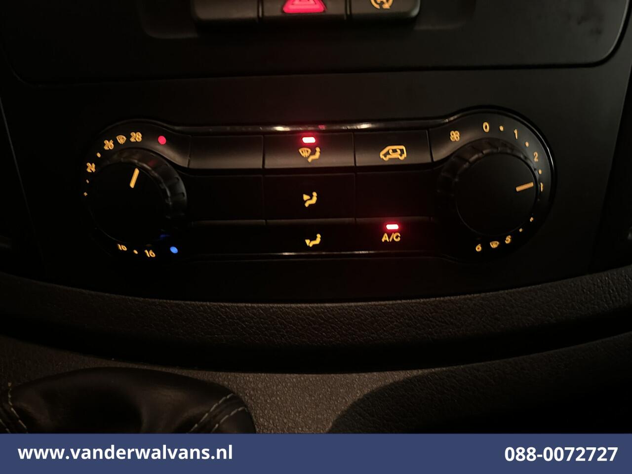 Mercedes-Benz VITO 114 CDI 136pk L2H1 Euro6 Airco | Camera | Navigatie | Cruisecontrol | Trekhaak Parkeersensoren, Stoelverwarming