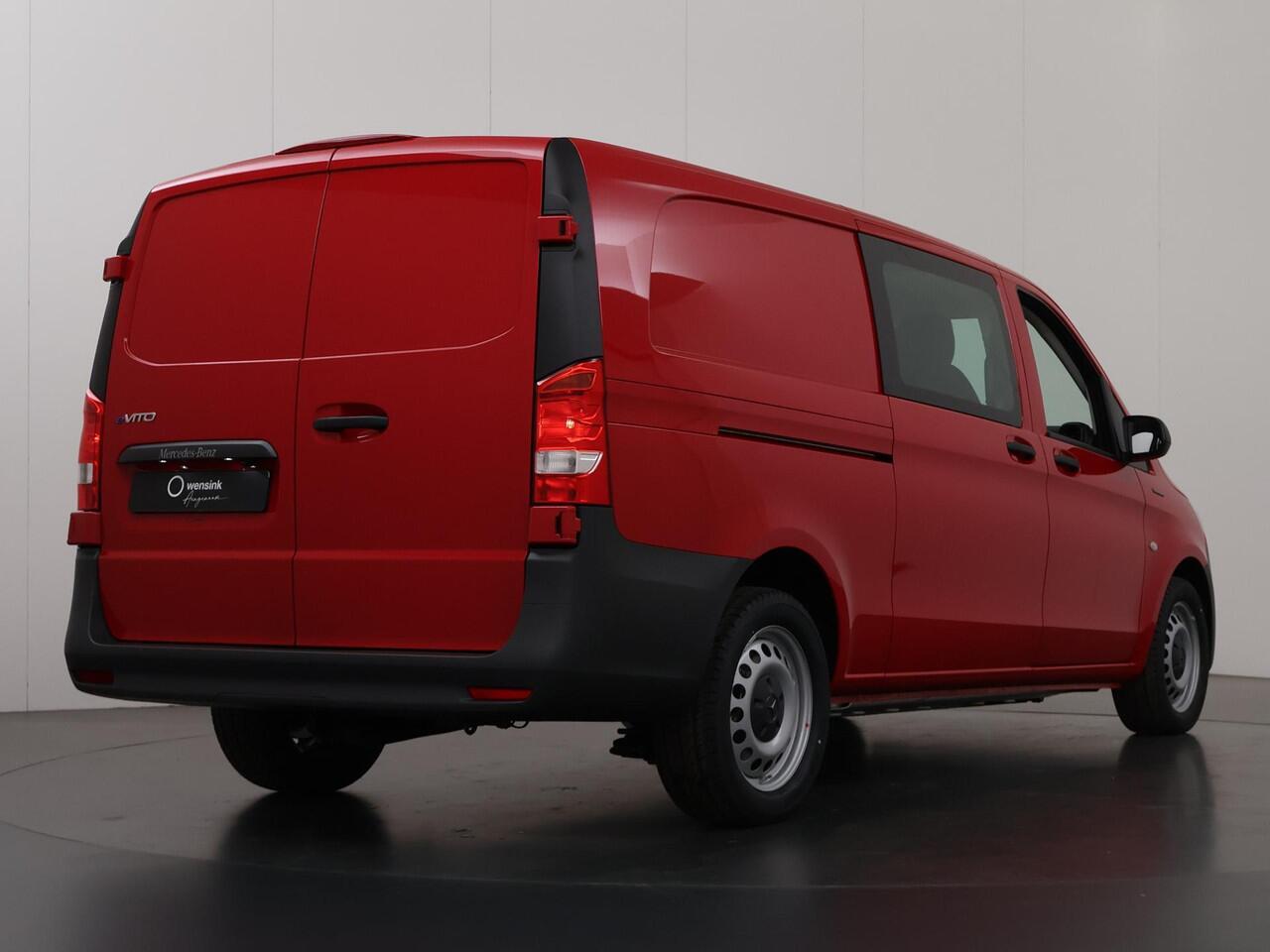 Mercedes-Benz VITO eVito Bestelwagen 112 L3 66kWh | Achterdeuren | Comfortbestuurdersstoel | Dodehoekassistent | Vaste ruit links- en rechtvoor |