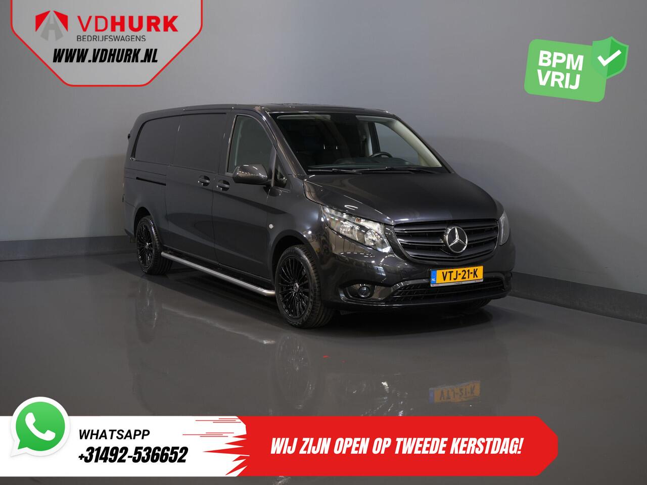 Mercedes-Benz VITO 114 CDI Aut. L3 BPM VRIJ! NL Auto/ Carplay/ Cruise/ DAB/ Camera/ LMV 18"/ Sidebars