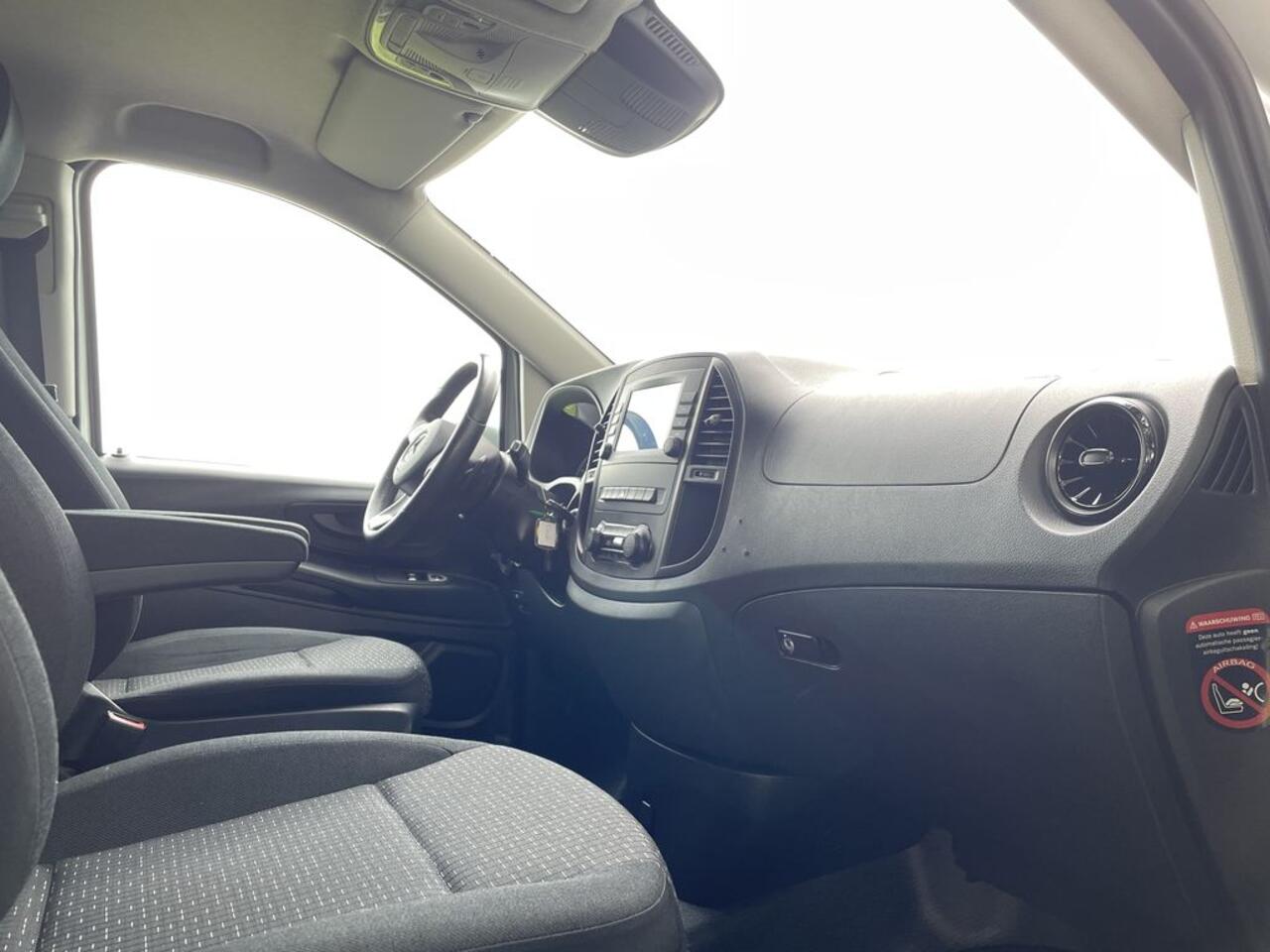 Mercedes-Benz VITO 114 CDI 136pk E6 Automaat Lang Lease ¤381 p/m, Airco, Navi+Camera, PDC V+A, 18 inch LMV, 2 schuifdeuren, Onderhoudshistorie aanwezig