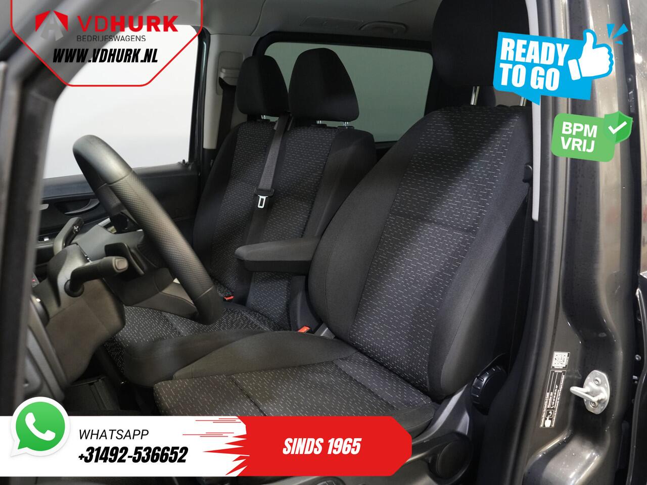 Mercedes-Benz VITO 116 CDI Aut. L3 DC Dubbel Cabine BPM VRIJ! 6 Pers./ 2xSchuifdeur/ LED/ Stoelverw./ 270Gr. Deuren/ Carplay/ Camera/ Cruise/ Trekhaak