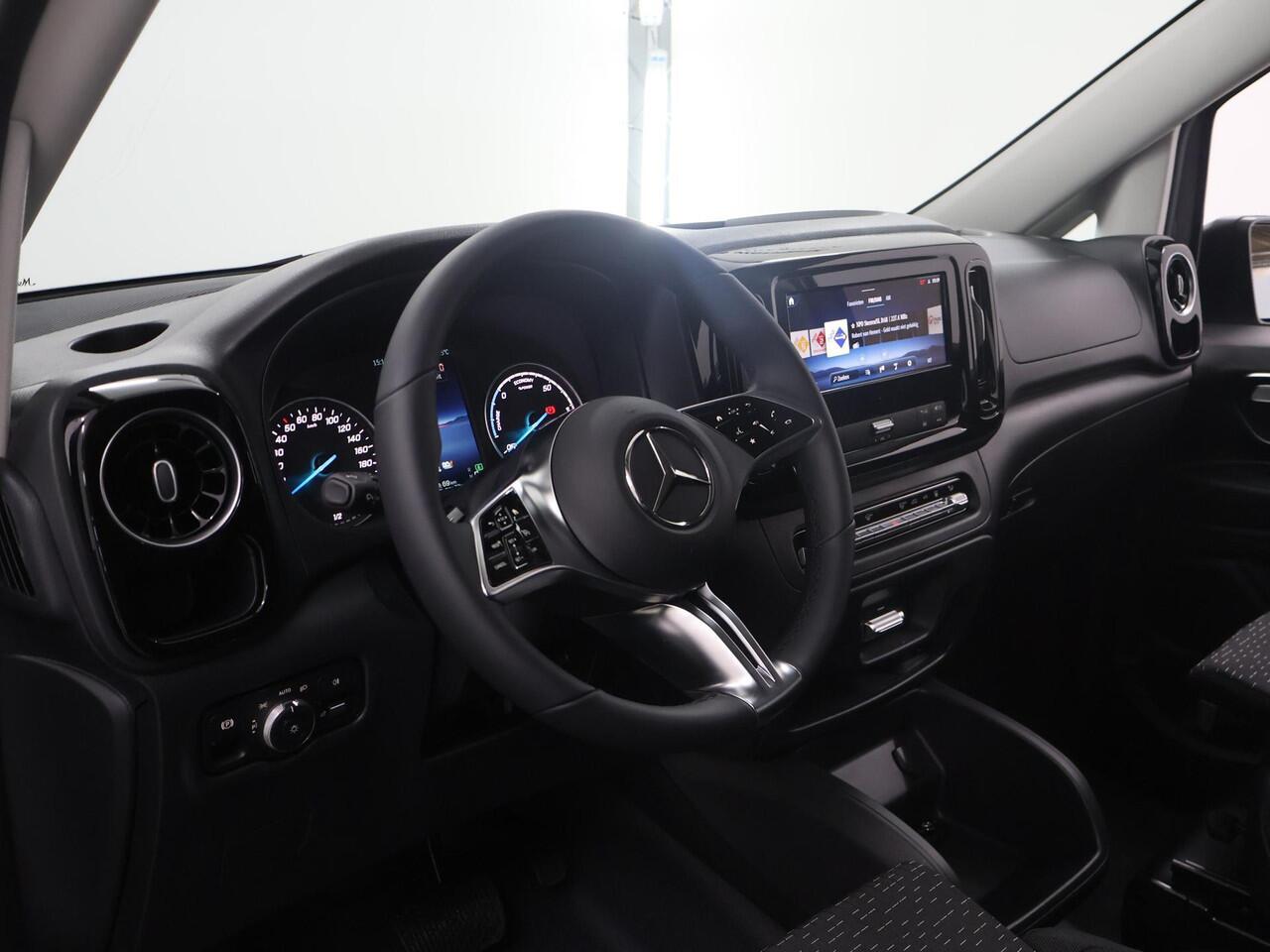 Mercedes-Benz VITO eVito Bestalwagen 112 66 kWh L2 | MultiBeam LED | Stoelverwarming | Apple Carplay | Achteruitrijcamera | Airco | Cruise Control | Vaste ruit linksvoor |