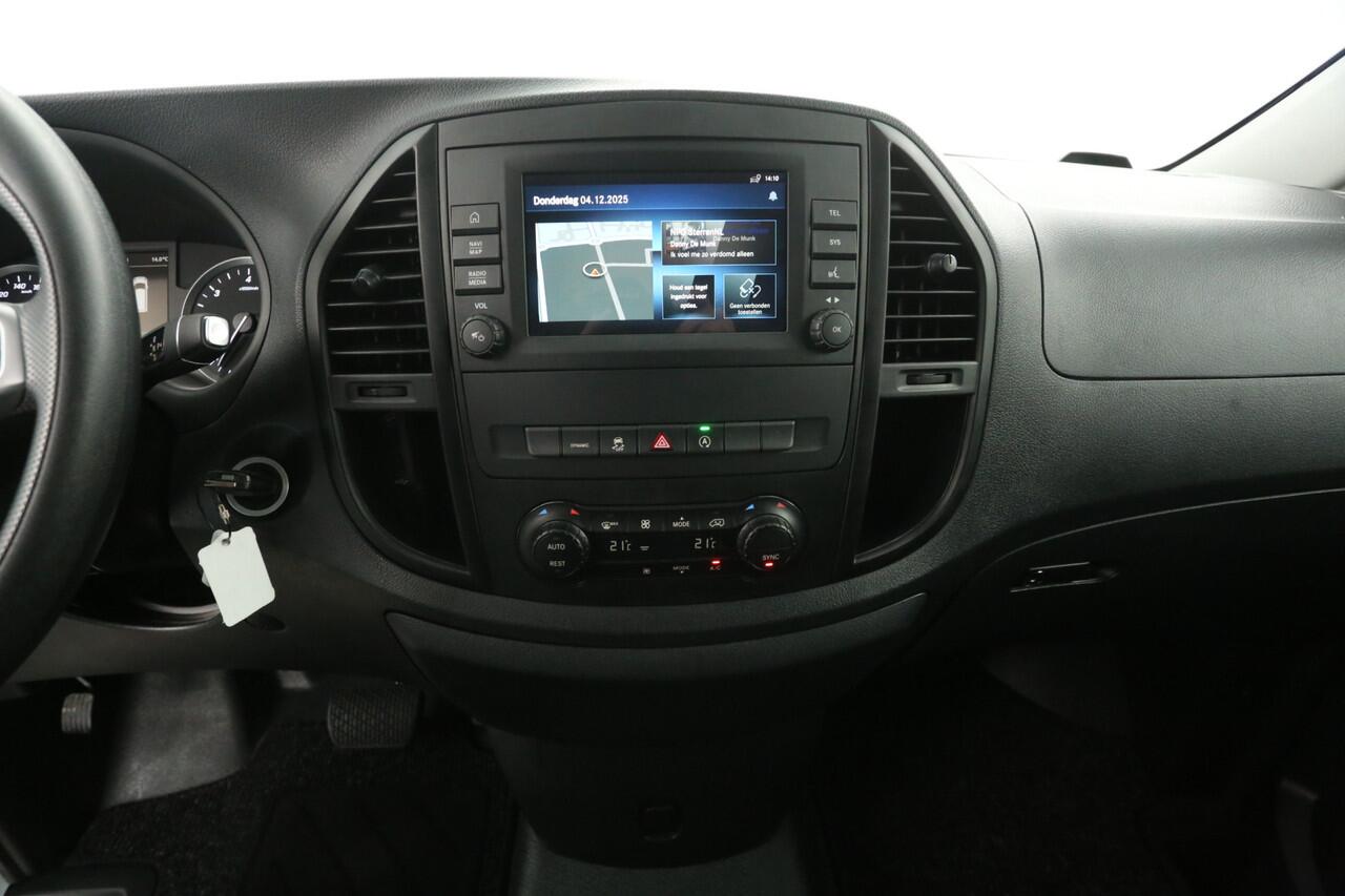 Mercedes-Benz VITO 114 CDI Lang | Euro6 | Dubbele Cabine | Automaat | Airco | Cruise | Camera | Trekh. | Carplay | Navi| Automaat | Clima | Cruise | Camera | Carplay | 2xSchuifdeur | Navi | Trekh.