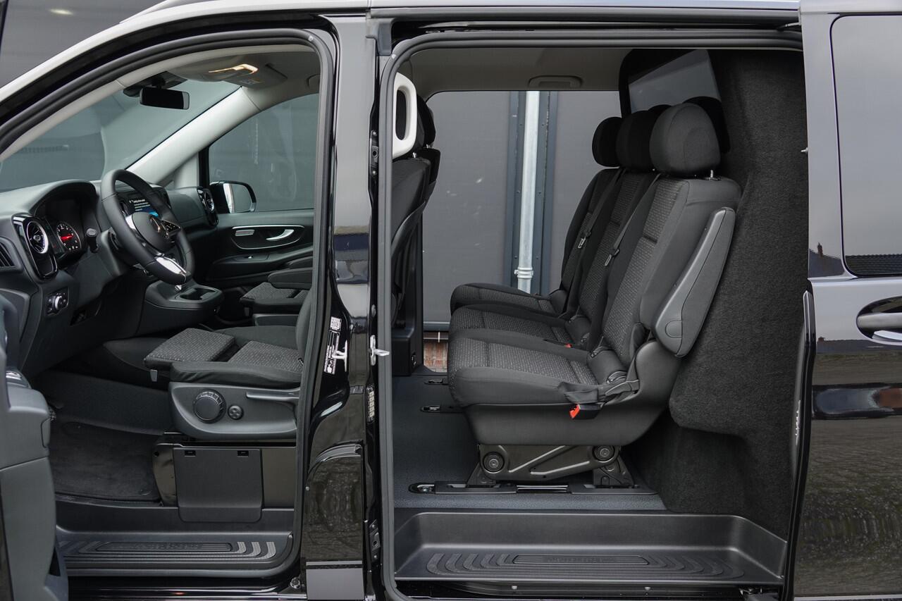 Mercedes-Benz VITO 119Cdi 190Pk 9G-Tronic Aut. | Dubbele Cabine | Mixto Select Sport | Lang | 360° Camera | 2xSchuifdeur | 20'' | Obsidian Black