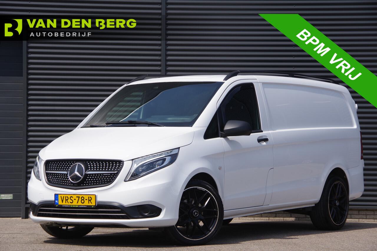 Mercedes-Benz VITO L2 150PK 3-ZITS, LED, TREKHAAK, CAMERA, ALCANTARA HEMEL, CRUISE, AIRCO, DIAMONT GRILLE, 20'' LM WIELEN