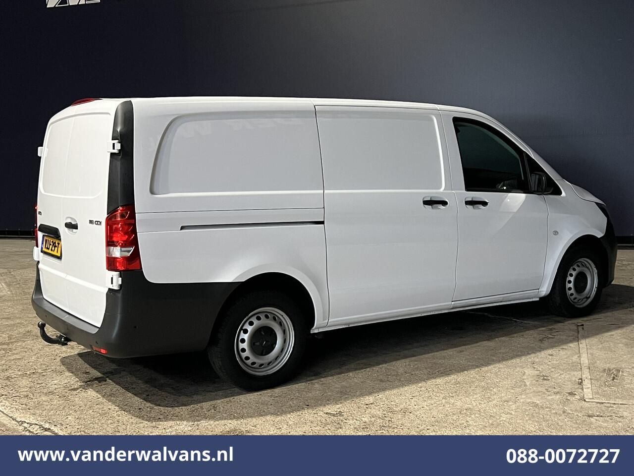 Mercedes-Benz VITO 116 CDI 164pk L2H1 Euro6 Airco | Camera | Navigatie | Trekhaak | Apple Carplay Cruisecontrol, Android Auto, Parkeersensoren