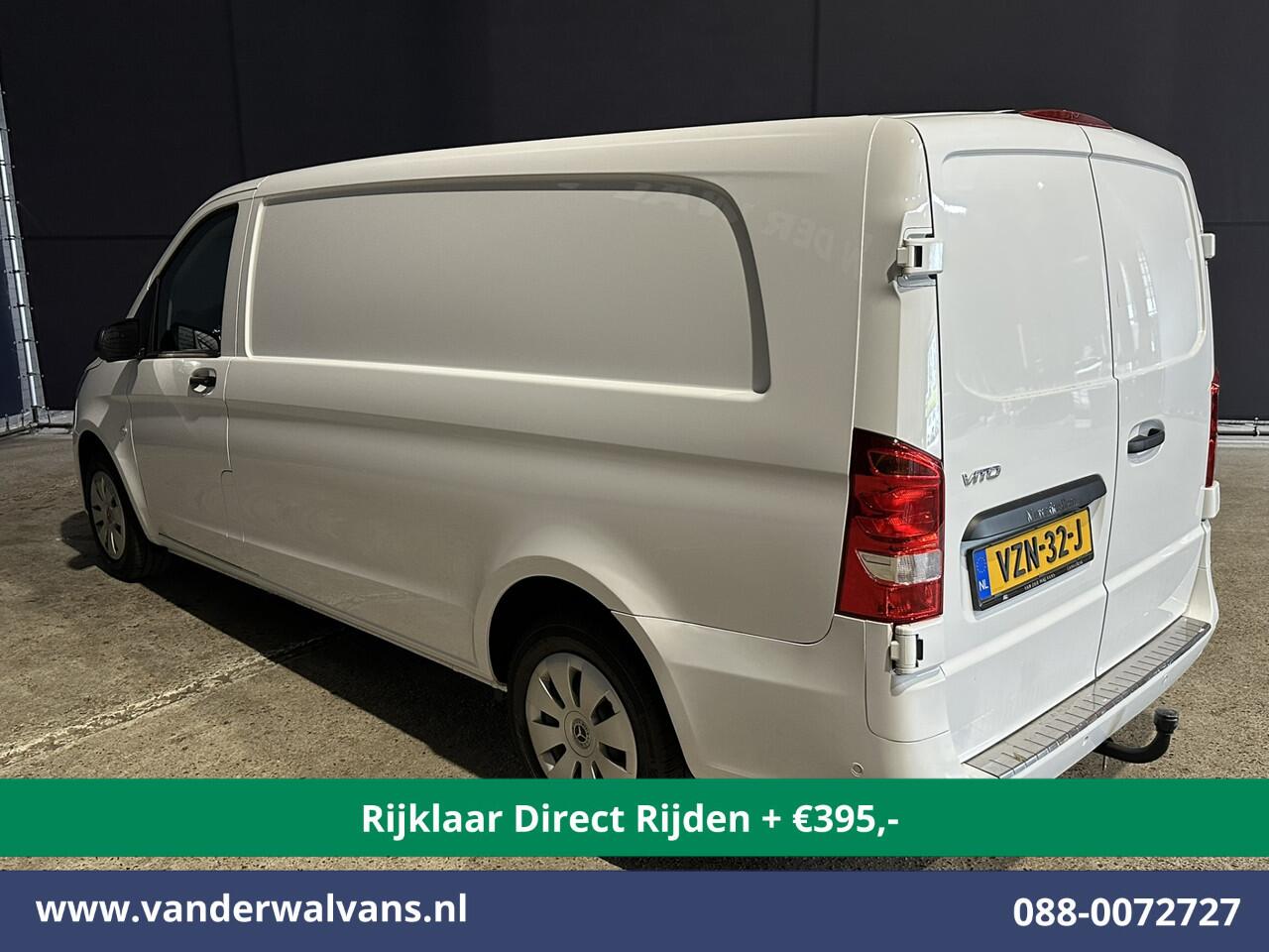 Mercedes-Benz VITO 114 CDI 136pk 9G-Tronic Automaat L3H1 Euro6 *Rijklaar direct Rijden* Airco | Camera | Apple Carplay | Android Auto Cruisecontrol, 2500kg Trekhaak, Parkeersensoren