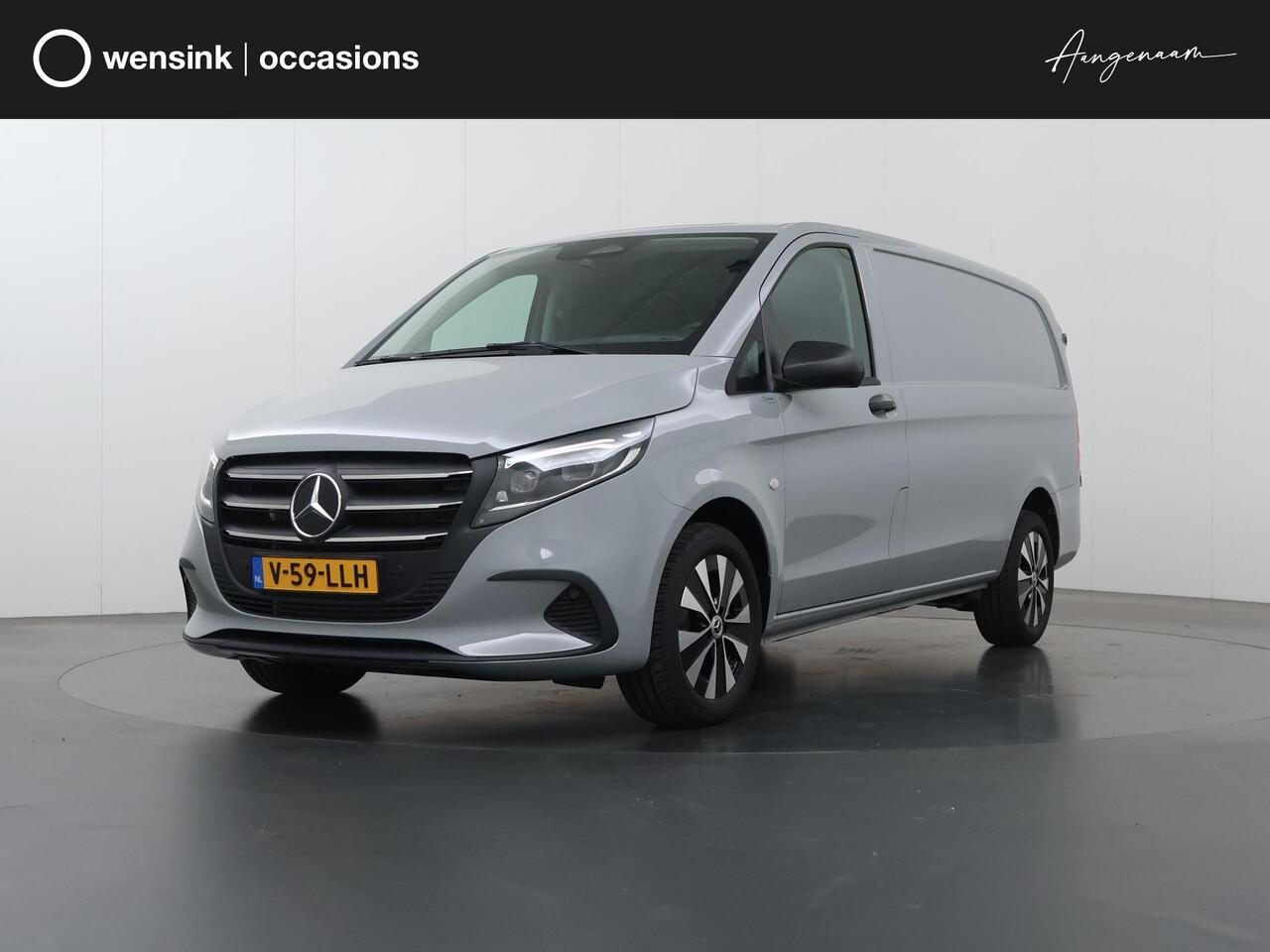 Mercedes-Benz VITO 116 CDI Aut. | Lang L2 | Select | MODEL 2025 | Cruise Control | Parkeercamera | Navigatie | Dodehoekassistent | Lane-Assist | 3-zits | Achterdeuren | Alpine Grijs