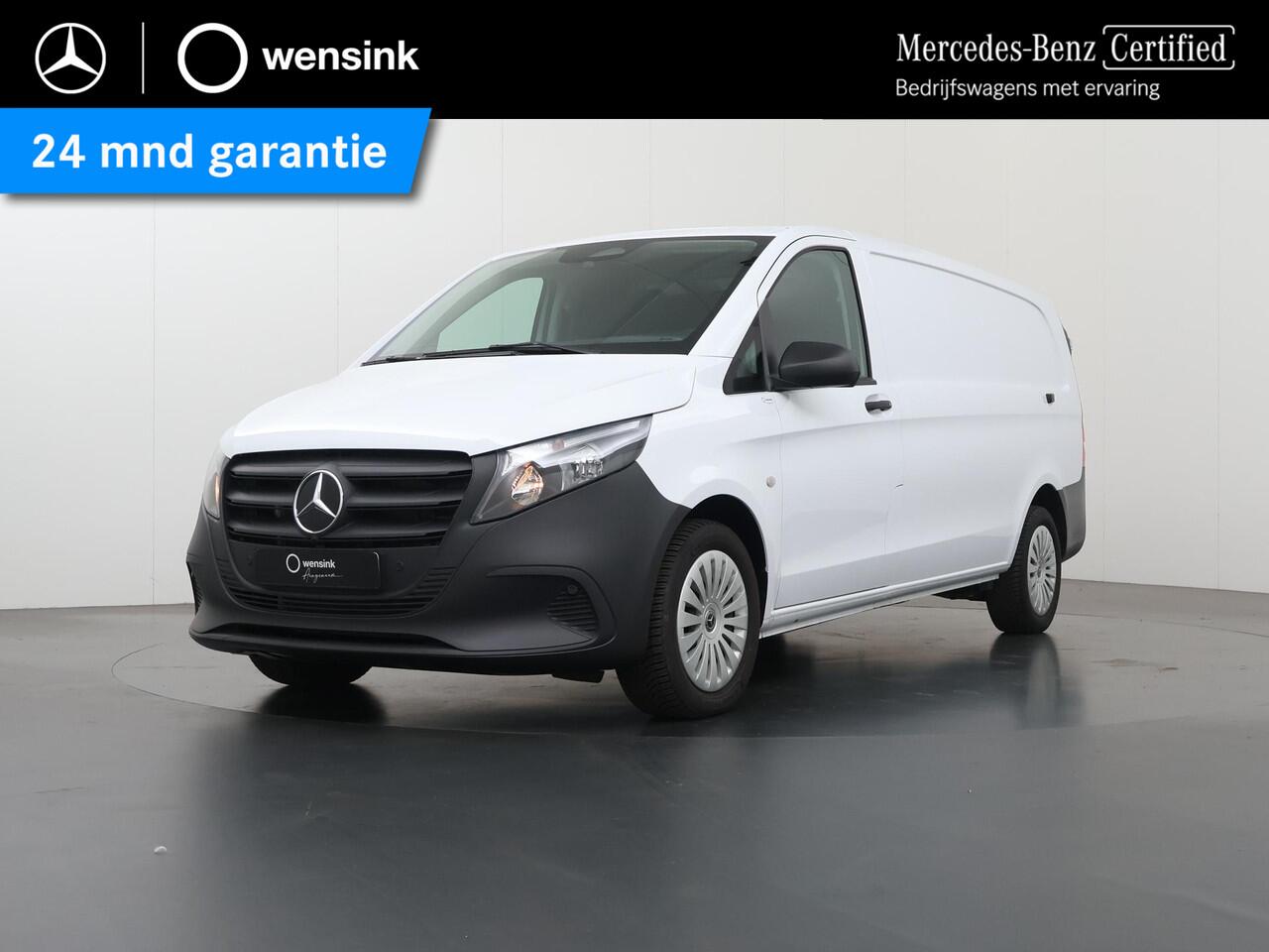 Mercedes-Benz VITO 116 CDI | L3 XL | AUT. | PRO | 270° DEUREN | NAVIGATIE | CRUISE CONTROL | AIRCO | ACHTERUITRIJCAMERA | BETIMMERDE LAADRUIMTE HOUT | BIJRIJDERSBANK | STOELVERWARMING