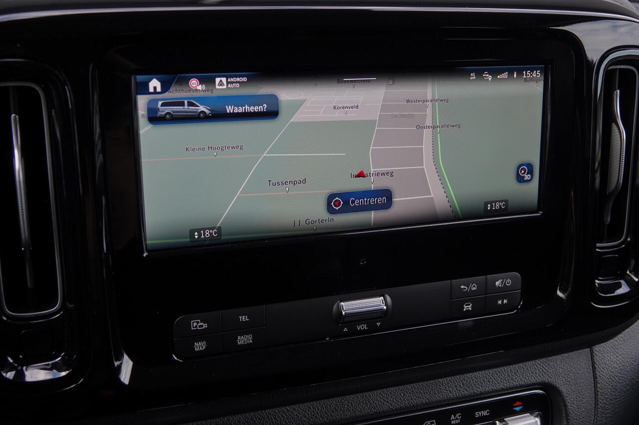 Mercedes-Benz VITO 119Cdi 190Pk 9G-Tronic Aut. | Dubbele Cabine | Mixto Pro Sport | Extra lang | 2x Schuifdeur | 360° Camera | Trekhaak | Spoilerpack | 20''